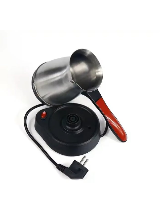 Dessini Regina Electric Turkish Coffee Maker OR-202 Capacity 0.5L with Stainless Steel Coffee Pot for Coffee Tea and Milk - Image 4